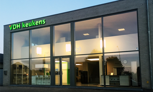Locatie VDH Keukens Zottegem